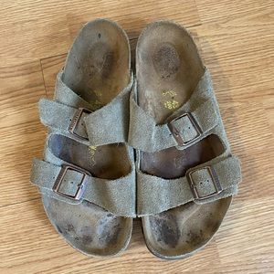 Men’s Taupe Birkenstocks